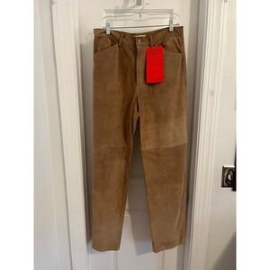 Wilke-Rodriguez Tan Genuine‎ Pants Size